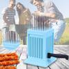 Plastic Meat Cutter 49 Grids Barbecue Stringer Kitchen Accessories Tofu Skewer Machine Beef