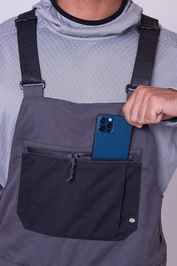 686 Hot Lap Insulated Bib Snowboard Bib Snowboard Snow Ski Wear 22-23 Pants, Pants, Wear, Wear,