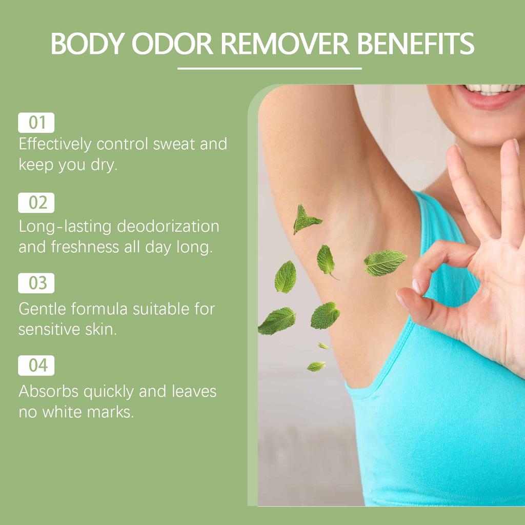 Body Odor Underarm Sweat Deodor Paste For Man And Woman Armpit Odor And Sweaty Lasting Aroma Skin Care