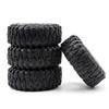 Remote Control Crawler Rubber Car Tires 2.2inch 120*55*46mm 4pcs Replacement for Trax4 Trax6 Axial