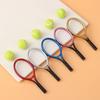 Accessory Miniature Tennis Racket Doll House Tennis Mini Tennis Racket&Ball Sport Tennis Model