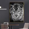 RELIABLI ART Black And White Animal Canvas Paintings Posters And Prints Home Wall Pictures For Living Room Decoration No Frame