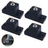 4Pcs Cushion Anti-Vibration Isolator Pads Absorbing Rubber Mount Shock  Outdoor