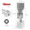 Fuel Line Socket Wrench 10-19mm Diesel Injector Fuel Line Socket Wrench Set Union Nut Socket For Elbow Nuts & Bolts Hand Tool
