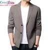 New Item Men's Long-sleeved V-neck Sweater Single-breasted Sweater Fashionable