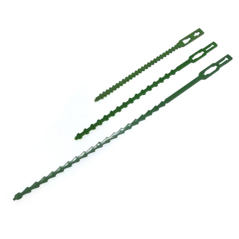 Adjustable Plastic Plant Cable Ties Reusable Cable Ties for Garden Tree Climbing Support Plant Vine Tomato Stem Clip
