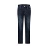 Men's Washed Stretch Dark Indigo Jeans