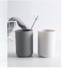 Plastic Material Toothbrush Cups Drinking Cup Mugs Brushing Cups Unbreakable Toothbrush Cups for Home Kitchen Bathroom