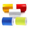 5cm * 100cm Car Reflective Tape Safety Warning Car Decoration Sticker Reflector Protective Tape Strip Film Auto Motorcycle Stick