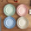 Wheat Straw Soup Bowl Microwavable Plastic Tableware Fruit Salad Bowls Cereal Ramen Pasta Dishes Dinner Plate  Friendly BPA Free