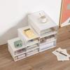 Stationery Storage Box Drawers Desk Storage Box Office Cabinet Save Space Organizer Stackable Bathroom Cosmetic Desk Organizer