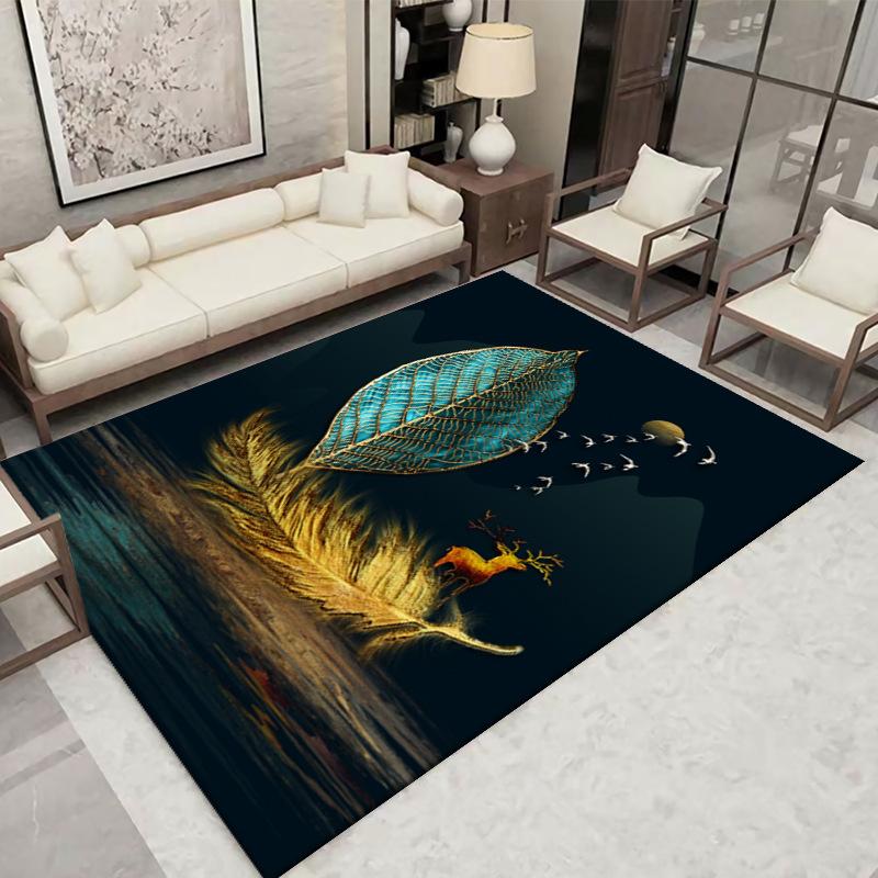 Living Room Carpet Decoration Floor Mat Large Area Home Non-slip Carpet Cloakroom Washable Carpets