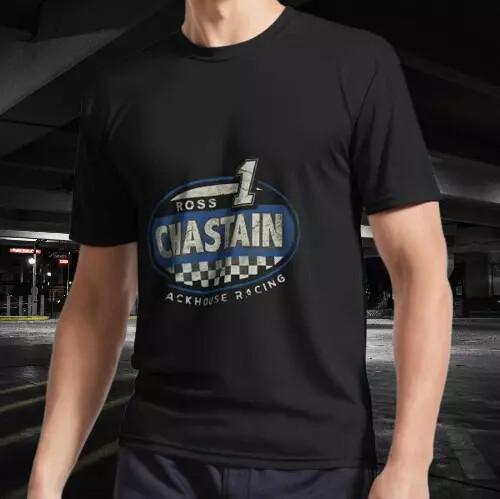 NEW SHIRT ROSS CHASTAIN WORK RACING LOGO T-Shirt Tops Tee FUNNY SIZE S-4XL