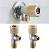 Industrial Strength Angle Valve Anti Corrosion Thickened Anti Burst Brass Angle Valve for Water Flow Control Systems
