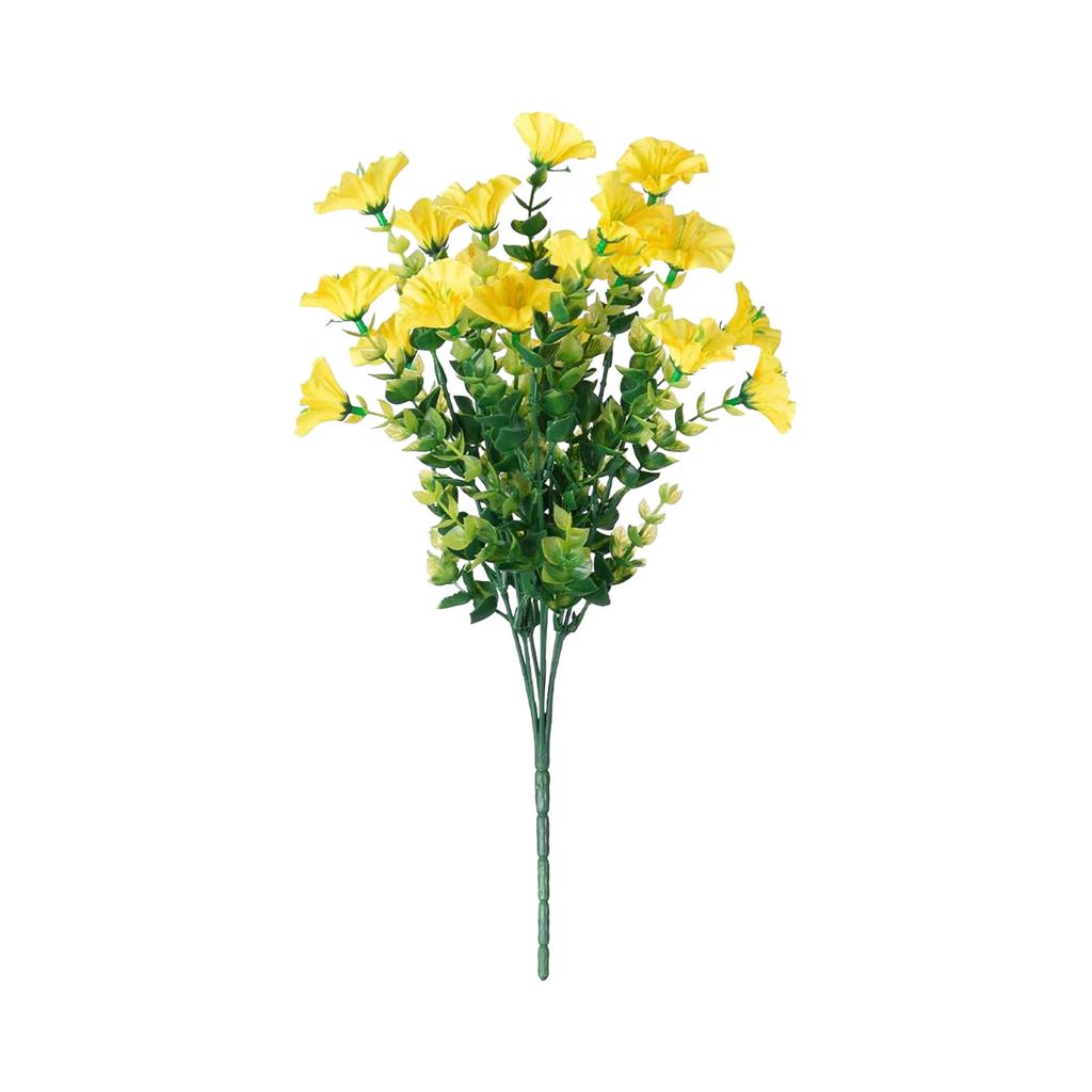 Outdoor Artificial Flowers Fake Plants Artificial Outdoor Greening Morning Anti-UV Plastic Shrubs Decoration