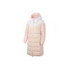 Down Fill Reversible Warm Long Hooded Down Jacket Women Outerwear Echo-Pink CU0285-100