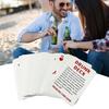 Couples Drinking Card Game Relationship Strengthening Portable Travel Game Night Party