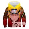 2023 New Naruto Hoodie Animation Kids 3D Printed Fashion Sweatshirts Boys Girls Kids Pullovers Street Wear Coats 3-14 Years Old