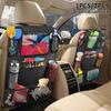 Car Backseat Organizer with 6 Pockets Auto Storage Pocket Cover Car Seat Back Protector Car Tidy Organiser Accessorie for Travel