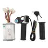 24V 800W Bike Controller With Square Screen Digital Display Throttle Grip Kit for Electric Tricycles