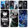 Case For Apple iPhone 13 12 11 Pro Max 13 12 Mini XS Max XR X 7 8 6 6S Plus 5 5S SE 2020 Shell Anime Naruto Blue Hatake Kakashi