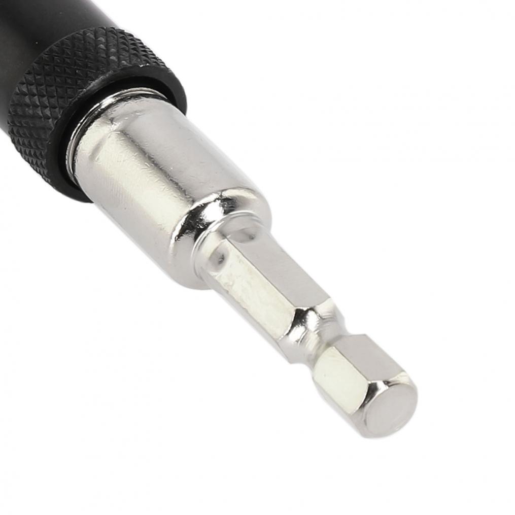 Reliable Magnetic Swiveling Bit Tip Holder Easy Attachment and Release