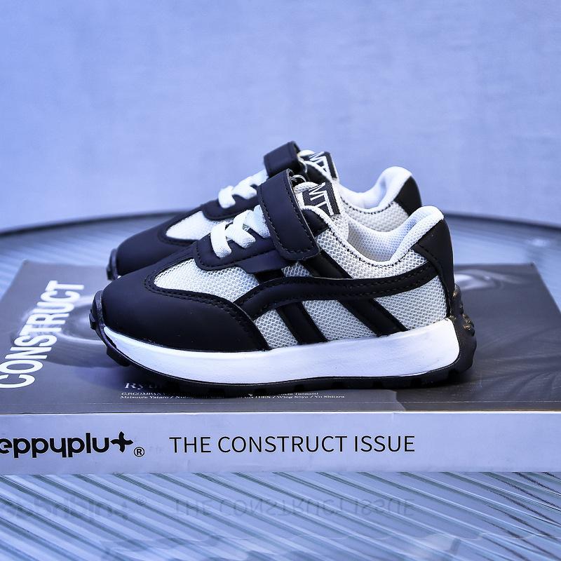 Girls Net Surface Ventilated Father Shoes Children's Casual Shoes Spring and Autumn Boys Soft Soled Running Shoes