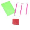 11Pcs 5D Diamond Painting Cross Stitch Tool Sticky Pens Plate Glue Pen Cover Kit