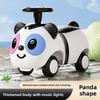 Baby Peanut Twist Car Infant Scooter Walker With Sound Light Silent Wheel Outdoor Ride On Toy Car Balance Training Birthday Gift
