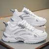 Men's Shoes Summer Breathable 2025 New Sports Shoes Men's Mesh Running Casual Little White Platform Dad Trendy Shoes