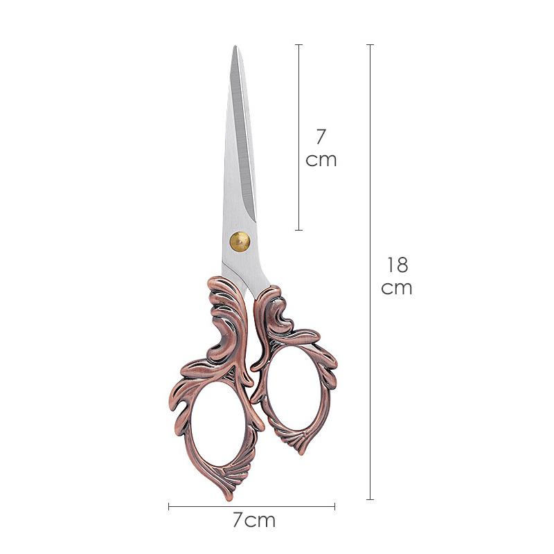 Professional Tailor Scissors Vintage Sewing Scissors Stainless Steel Tailor Shears For Fabric Clothes Needlework Cutter DIY Tool