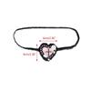 Lolit Eye Patch Gothics Eyepatch Heart Eyepatch Lolit EyeMask Cosplays Eyepatch Single Eye Mask-