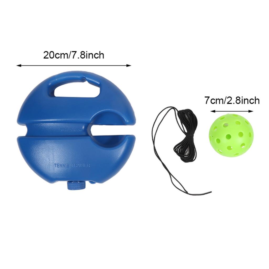 1set Tennis Trainer Professional Training Primary Tool Self-study Rebound Ball Exercise Indoor Tennis Practice Tool Sparring Device