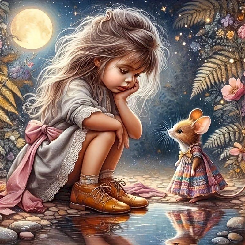 Full Diamond Embroidery Cat Animal New 2024 Painting Butterfly Cross Stitch Kits Cartoon Mosaic Flower Handmade Gift