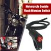 New Universal Aluminum Motorcycle Warning Light Switch Signal Motorcycle Button Double Switch Accessorie Emergency Warning E5A8