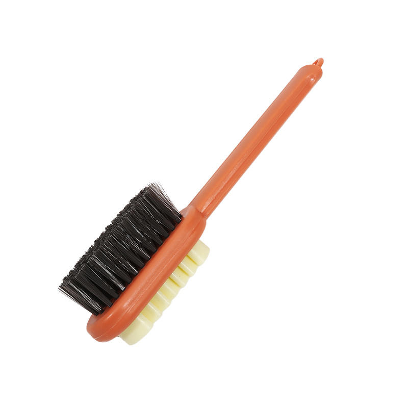 Multi-functional Long Handle Stain Removal Cleaning Brush for Shoes Double-Sided Home Cleaner Shoes Care Dust Brushes