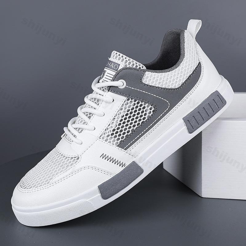 Men Casual Sneakers Mesh Breathable Comfortable Trend Board Shoe Men Sneakers Outdoor Sports Shoes Men New Running Shoes