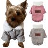 Winter Dog Clothes for Dogs Thicken Warm Puppy Costume Pet Coats Soft Fleece Jacket Chihuahua Yorkie French Bulldog Clothing Outfits Dog Overalls