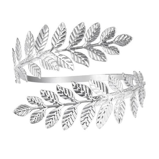 Leaf Tree Bracelet Upper Arm Cuff Armlet Bangle Bracelet Opening Adjustable Armband Bracelet Festival Jewelry Gift