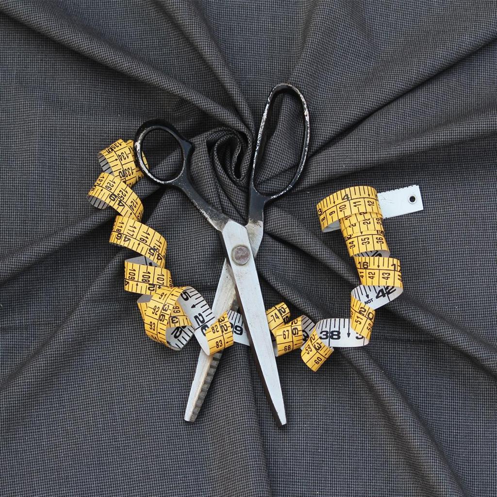 Bigreams Unstitched Houndstooth Lightweight Suiting Trouser Fabric