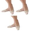 SASAKI Gymnastics Rhythmic Gymnastics Demi Shoes Beige S 153 Set of 3