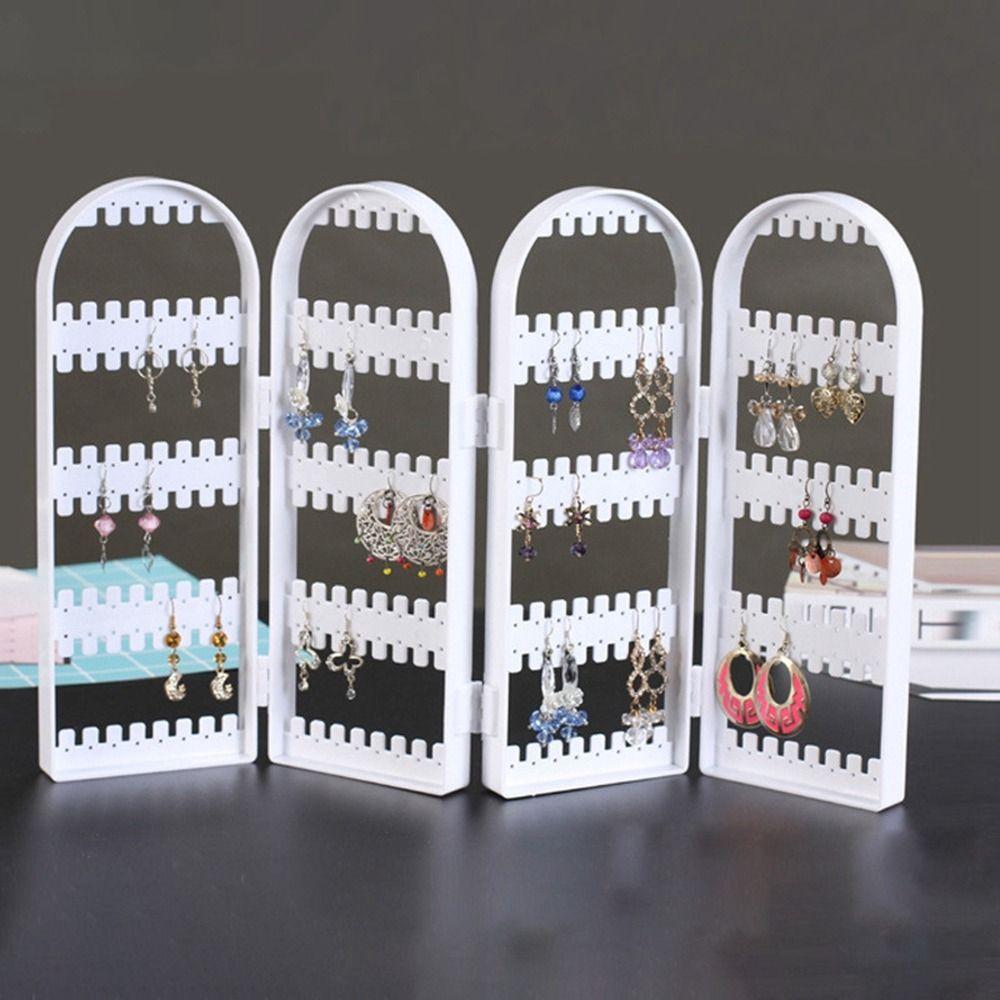 Necklace Jewelry Shelf Jewelry Stand Holder Earrings Studs Display Rack Earring Display Holder