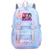 Cute Anime K-Pop Demon Hunters Printed Large Capacity Waterproof Backpack Teenger Student Girl Boy Schoolbag Bookbag Women Travel Bag Rucksak