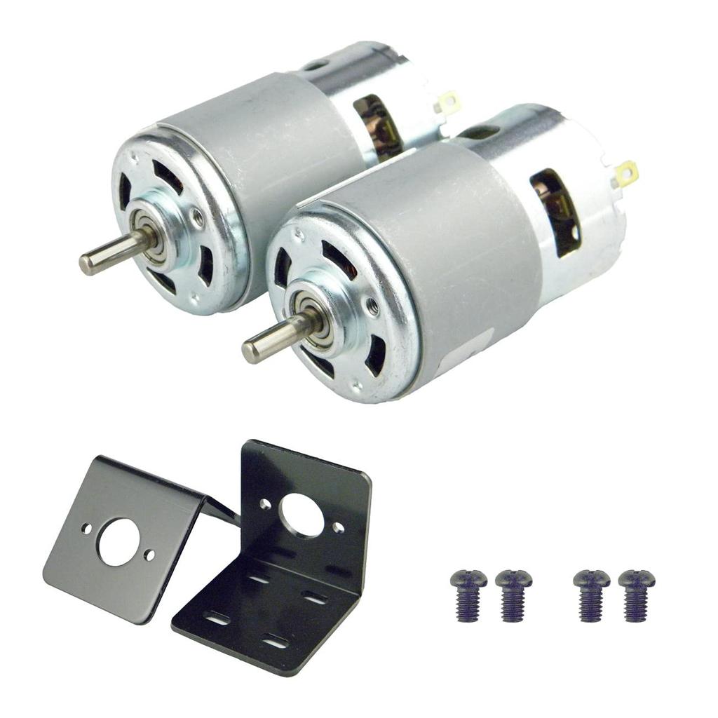 CHANCS Mini Electric Gear Motor 775 DC 10000RPM 20000RPM Electric Power Tools for Circular Saw 2PCS 12V/24V