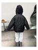 Girls' Solid Color Winter Coat 2024 – Simple, Thick Cotton for Small To Medium Children