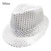 Sequins Jazz Hat Shiny Dance Performance Hat Fashion Panama Cap  Holiday