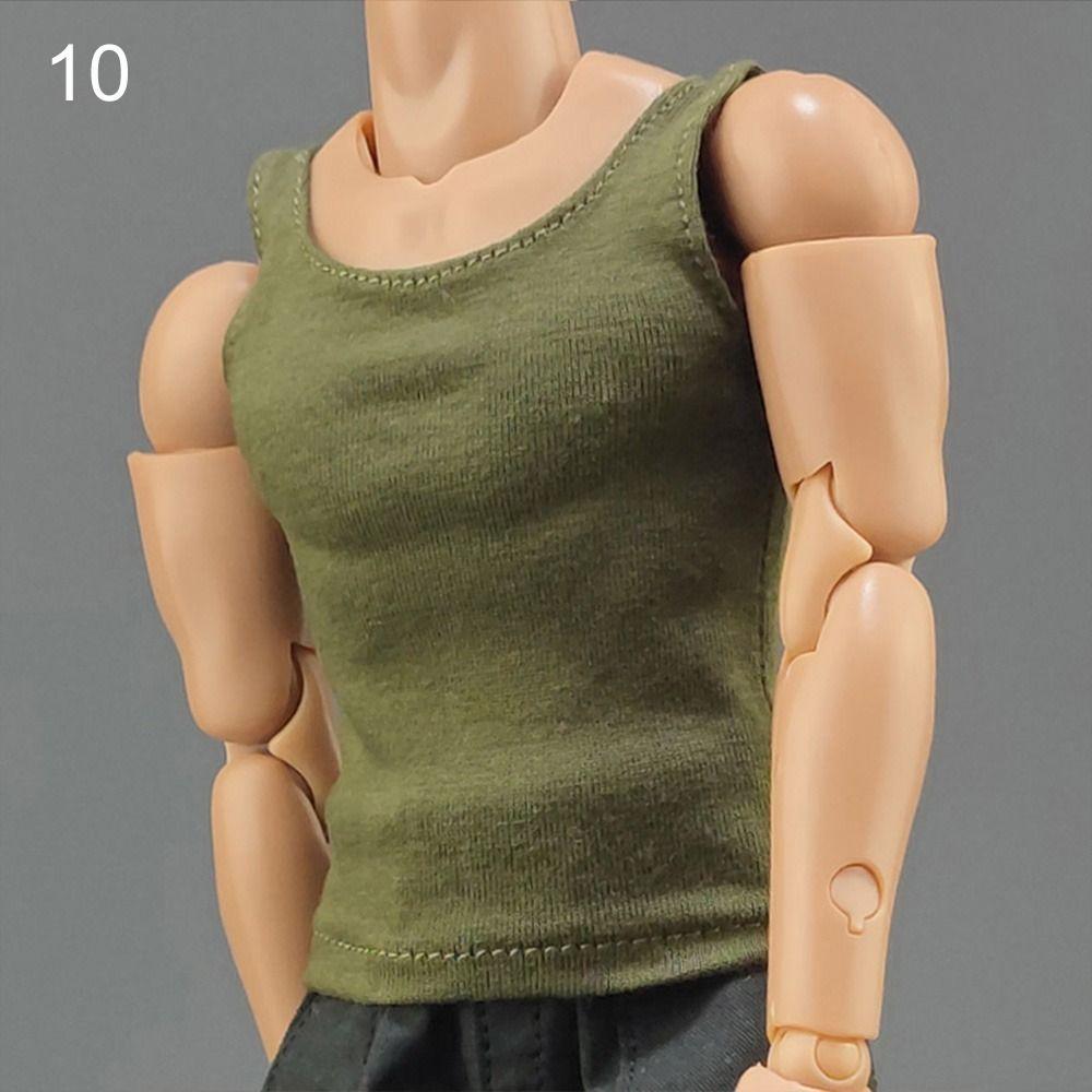 Clothes 1/6 Miniature Clothing Doll Sports Bottom Soldier Figure Accessory Soldier Casual T-shirt