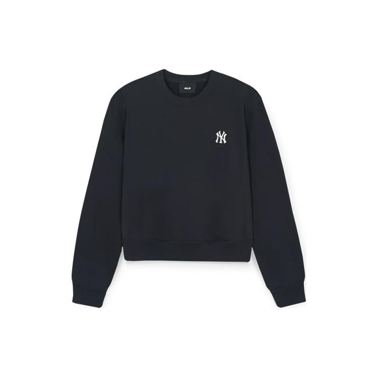 New MLB New York Yankees Sweatshirts Women's Black 3FMTB1341-50BKS
