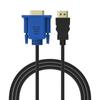 1.8/3M HDMI Cable To VGA Adapter Durable HDMI VGA Connector Cable 1080P HD With Audio Converter Adapter Wholesale