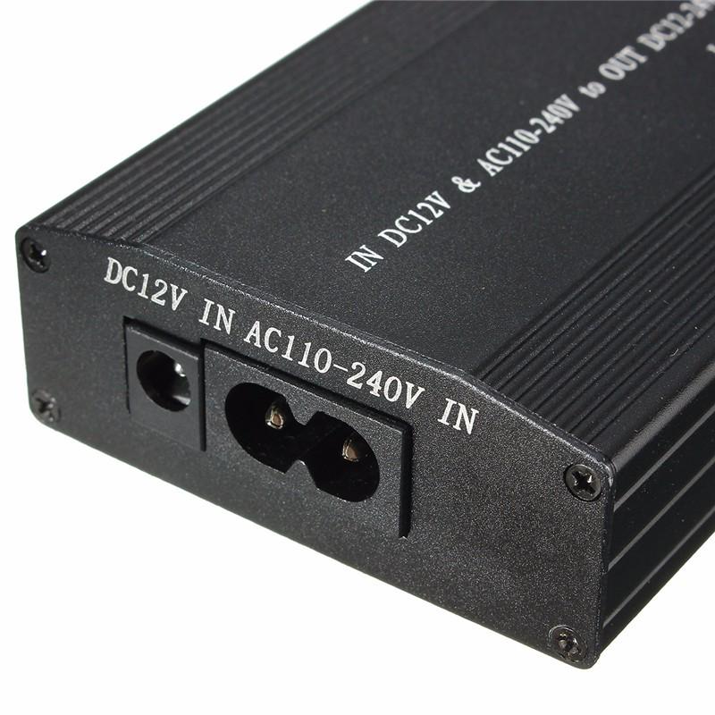 120 Вт универсальные разъемы 8xTip AC/DC в DC инвертор автомобильное зарядное устройство адаптер питания